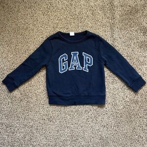 GAP Kids Gray and Blue Logo Sweatshirts, Size 3 years
